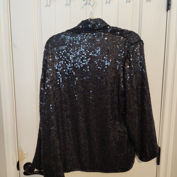 Sequined blazer and sequined hand bag - Picture 3 of 3